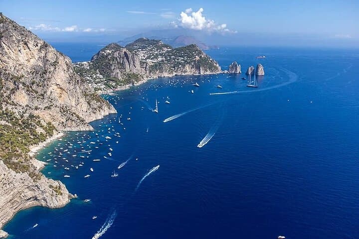 Full Day Private Boat Tour to Capri from Positano
