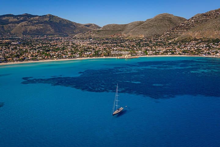 Palermo Boat tour to Mondello and Capo Gallo with snack drink