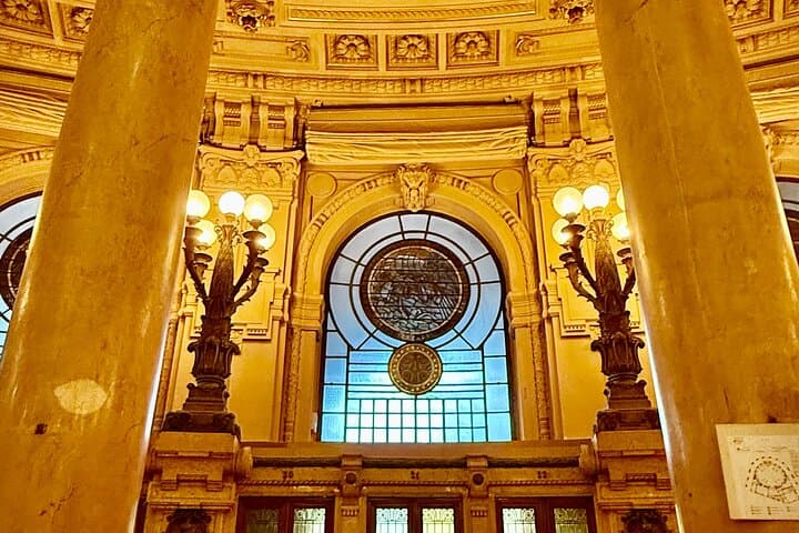 Coppede's internal design of the palace