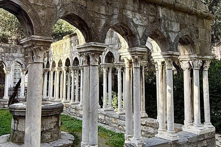 The cloister of Sant'Andrea