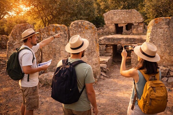 Olbia : Tuk-Tuk Tour – Ancient Treasures of Sardinia + pickup
