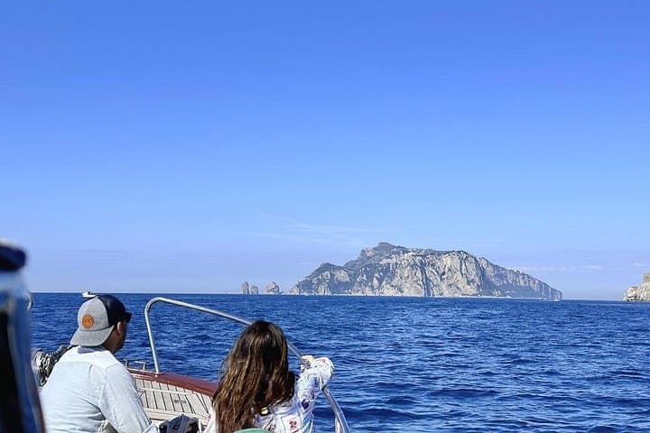 Admire Capri from the sea