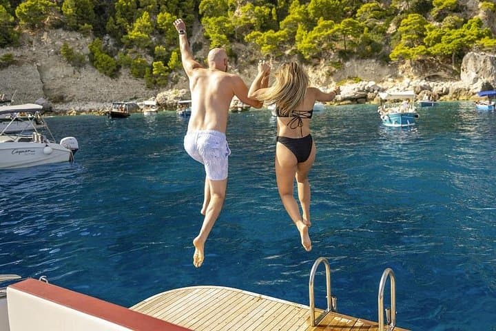 Swim in capri