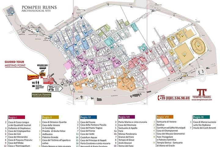 Pompeii Skip the Line – 2h All Inclusive Guided Tour (from Salerno)