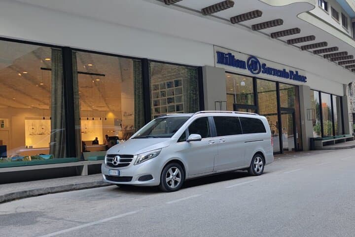 Luxury transfers from Sorrento airport and train station
