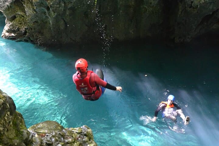 Canyoning Blue Lagoons Jump