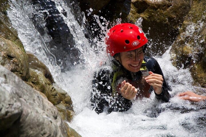 Canyoning Washing Machine Slide