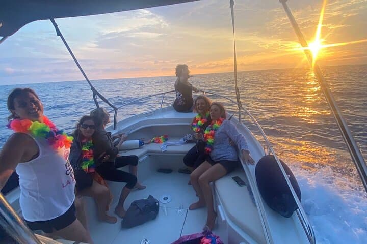 Small Group Cinque Terre Sunset Boat Tour with Prosecco and Swim
