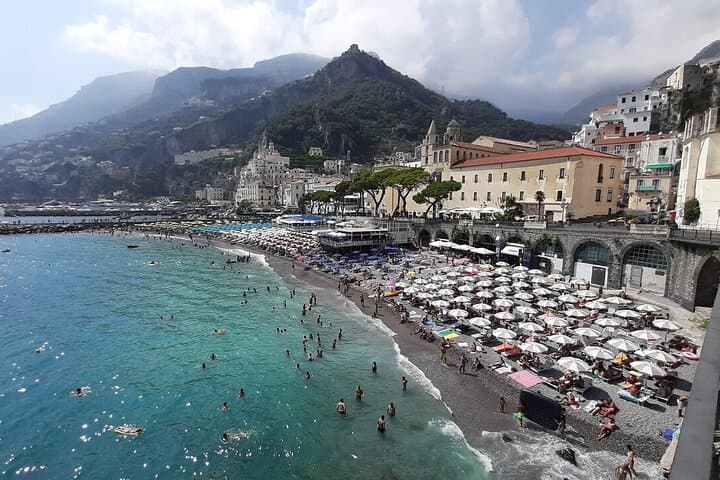 From Sorrento: Amalfi & Positano Mini Cruise with Free Time