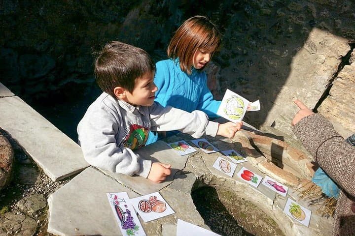 Activities with kids in Pompeii