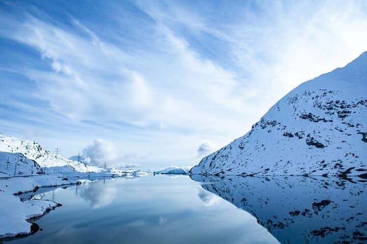 Swiss Alps Bernina Train & St. Moritz Day Tour from Milan