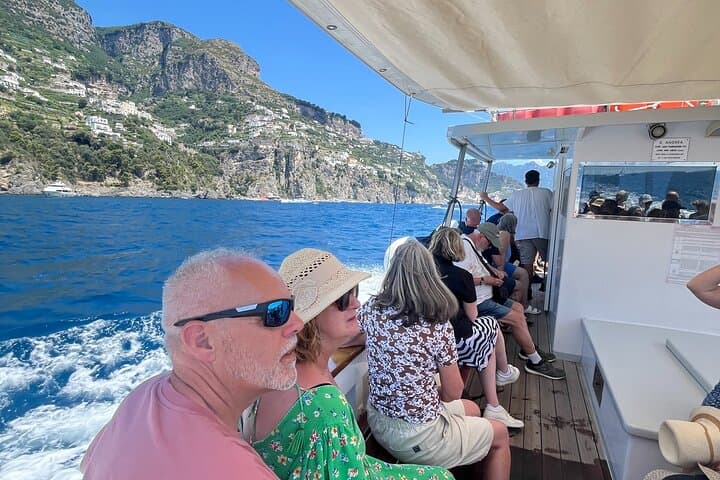 Amalfi Coast Adventure: Coastal Drive & Boat Cruise from Naples