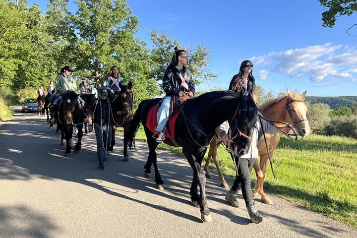 Tuscany Countryside in 2 Days on Horseback and E-Bike in Montepulciano