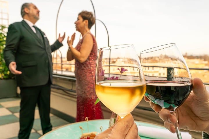 Enjoy a glass of fine Italian wine during the concert