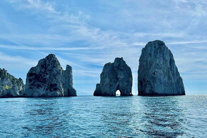 Capri Anacapri with Optional Boat Ride Small Group from Sorrento