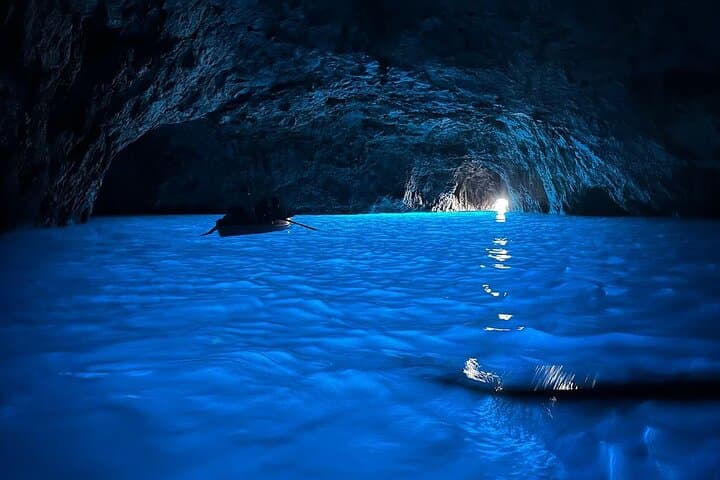 Capri First to Blue Grotto Full Day Small Group from Sorrento
