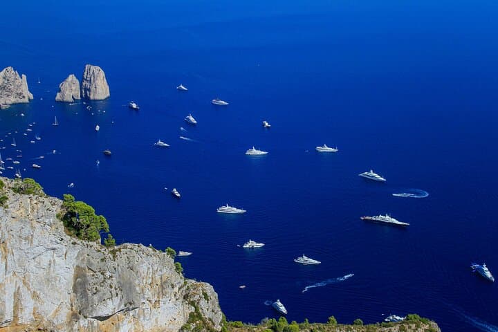 Capri First to Blue Grotto Full Day Small Group from Sorrento
