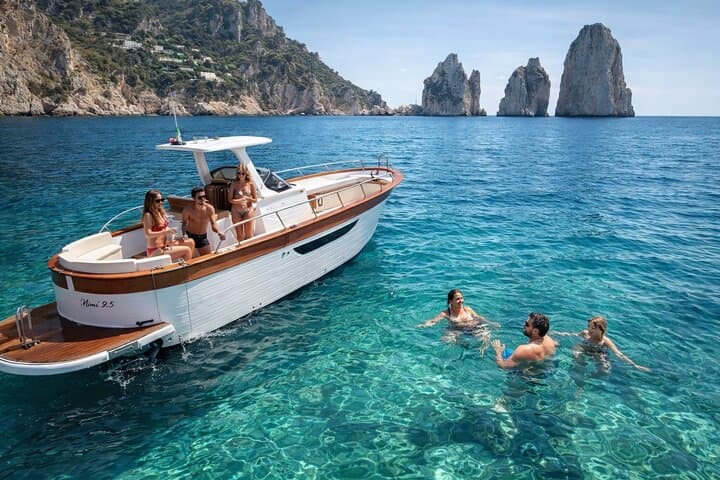 Capri Boat Tour and Blue Grotto Visit