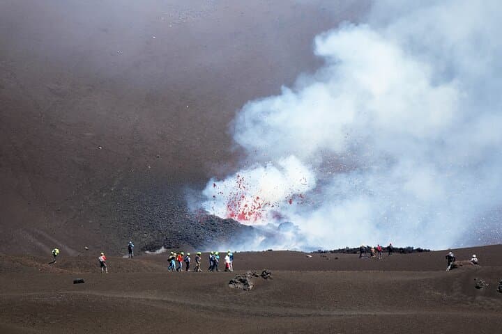 Etna: Trekking to the summit craters at 3,400 meters