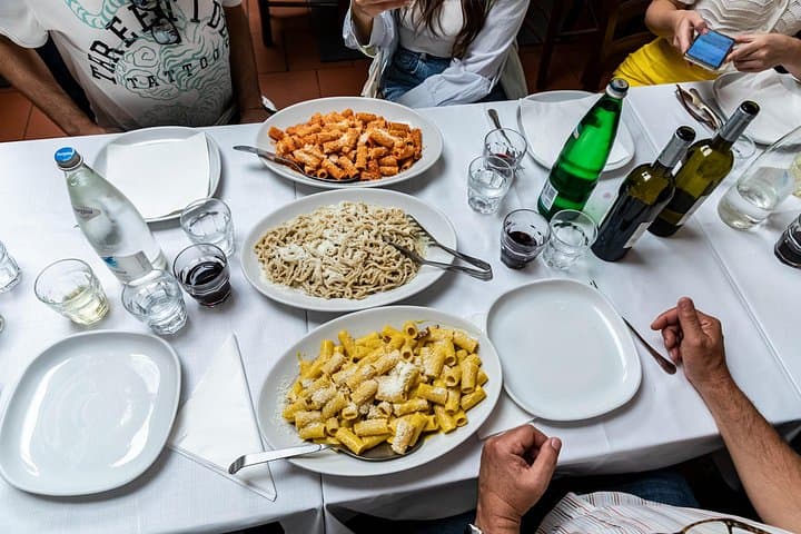 Testaccio Food Tour with Roman Pasta and Market Tastings