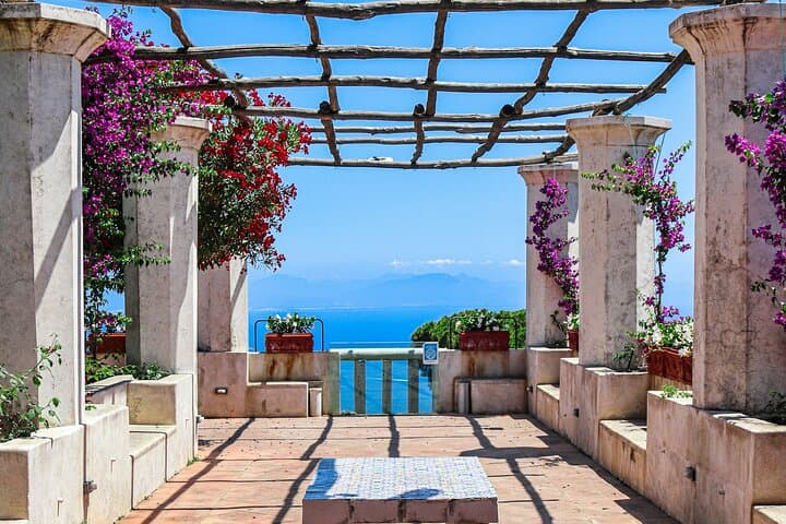 Amalfi, Ravello and Pompeii Shared or Private tour from Salerno