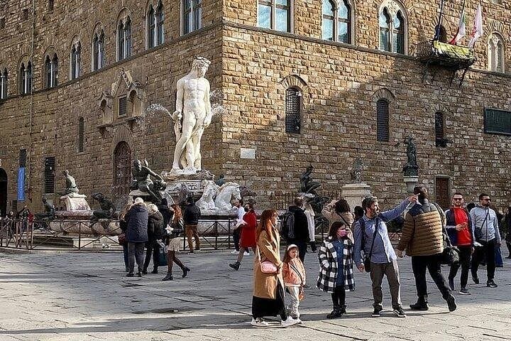 Florence with Uffizi and David small group