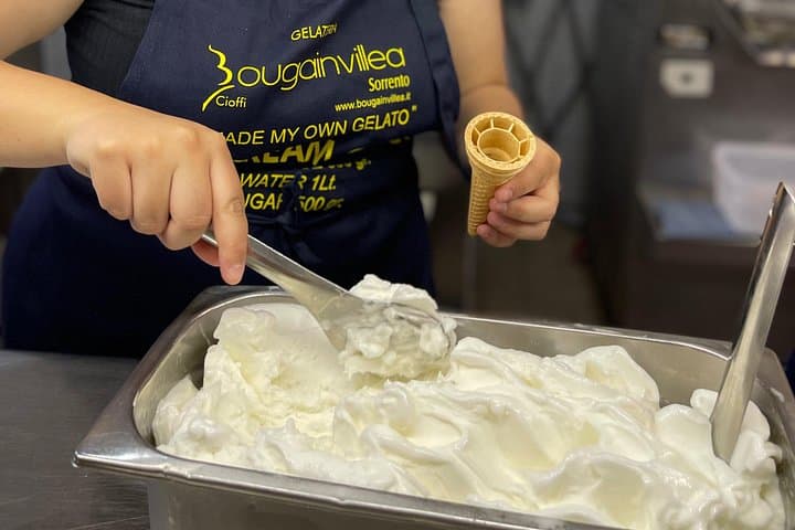Your lemon sorbet!