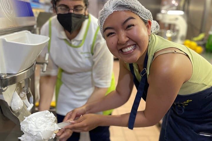 Ice cream making class with tasting and recipes