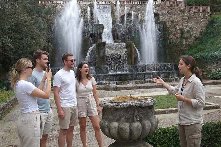 Rome: Private Day Trip To Tivoli Villa D'Este and Hadrian Villa