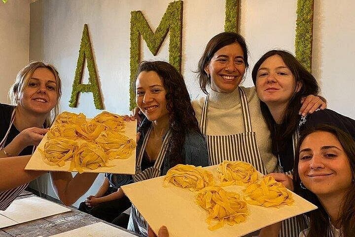 Rome Cooking Class: Make Pasta & Tiramisu near the Spanish Steps