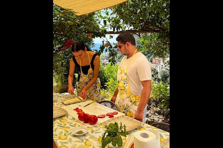 Amalfi Farm to Table Cooking Class Among Organic Lemon Trees