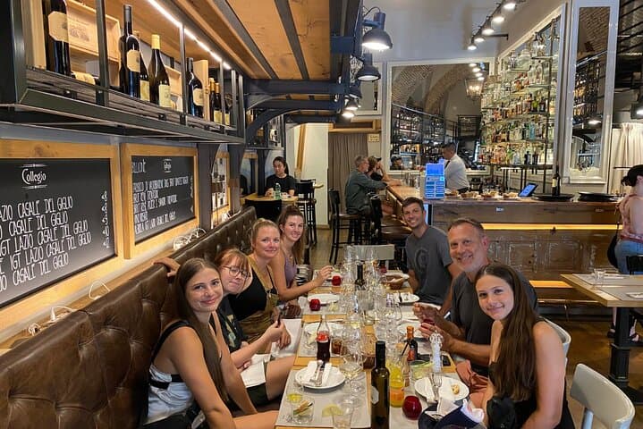 Rome tasting experience: wine, olive oil and local bites