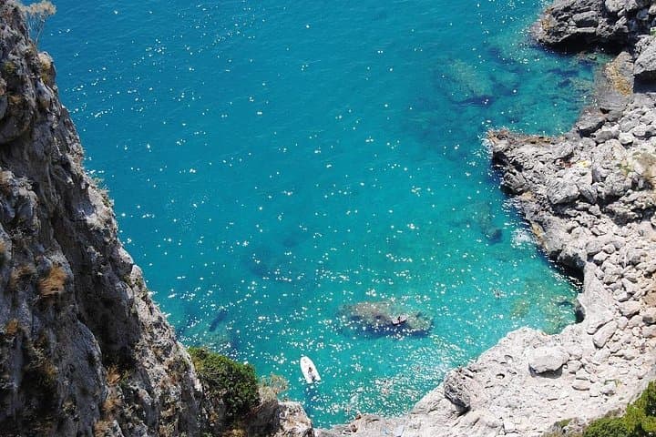 Capri Anacapri with Optional Boat Ride Small Group from Sorrento