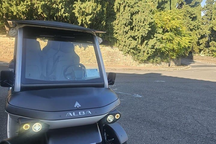 Golf cart Tour in Florence Panoramic: Food & Tasting
