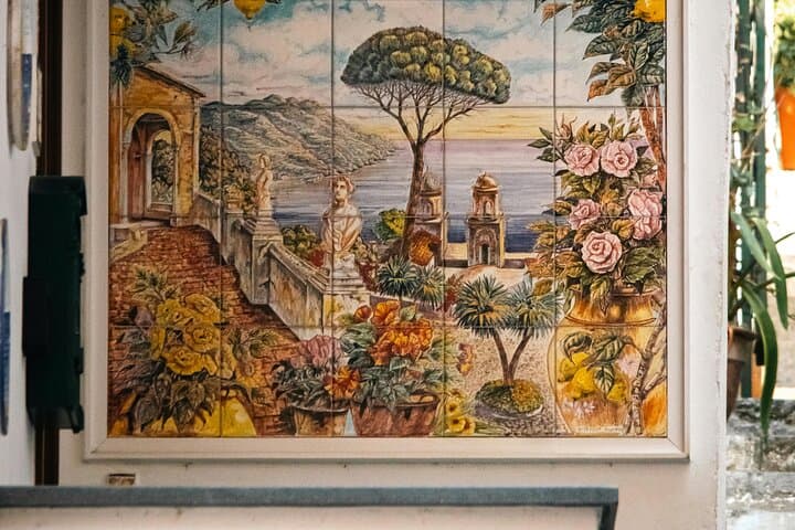 From Rome Pompeii and Coastal Day Tour by Minivan