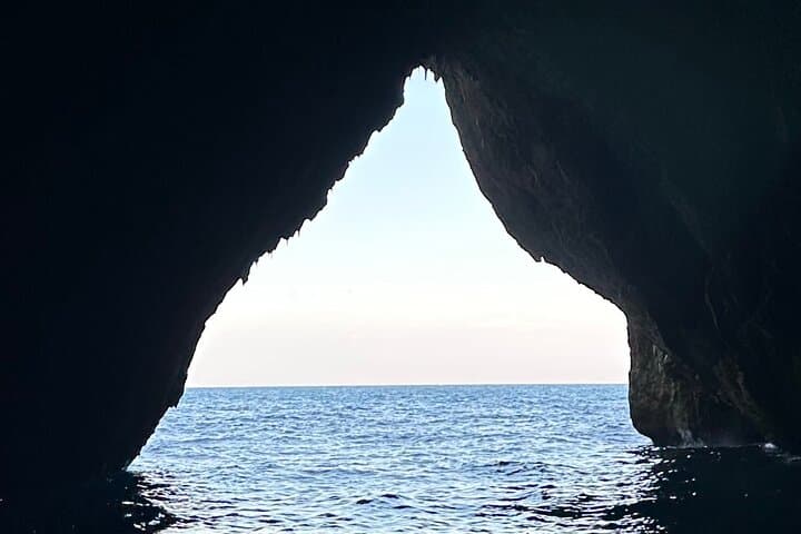 Castro a boat ride through caves and crystal clear waters