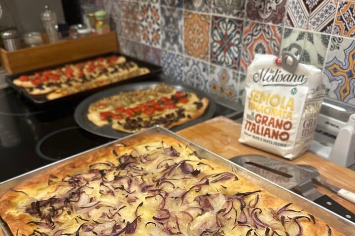 Pizza e focaccia genovese Cooking class