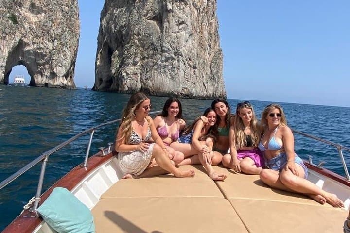 Capri: Boat tour of the caves with swim and Limoncello tasting!