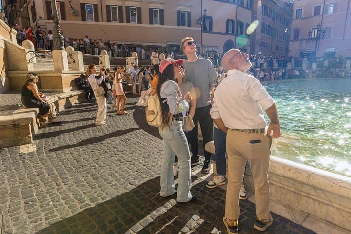 Pantheon, Trevi Fountain & Spanish Steps Private 3-hour Tour