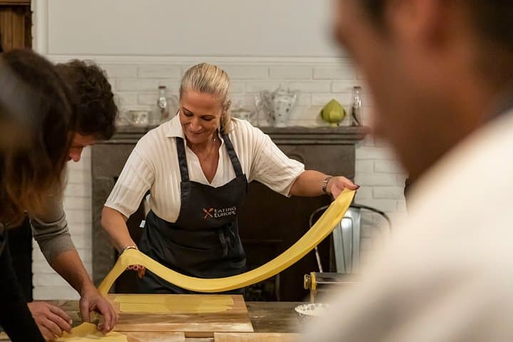 Rome Trastevere Pasta Making Class & Food Tour with Eating Europe