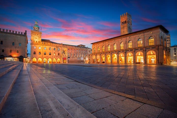Bologna at Night Private Sightseeing Tour
