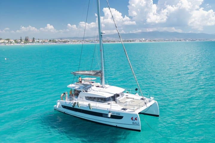 Cagliari Catamaran Sailing Tour Scenic Coastline and Snorkeling