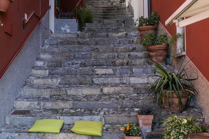 a local street of Varenna