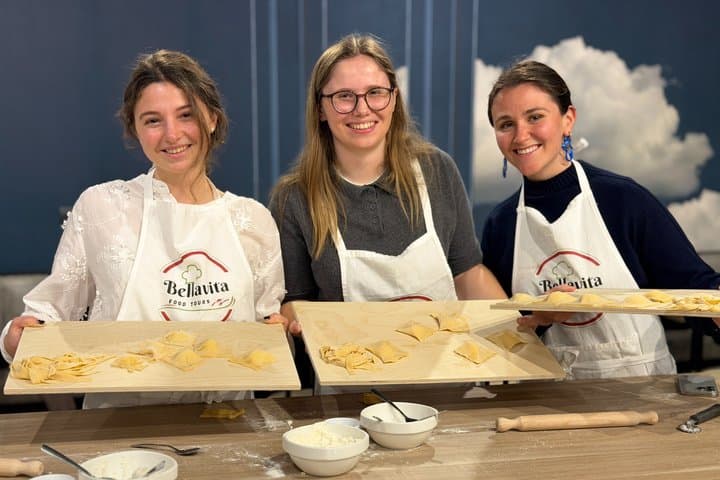 Create & Taste: Italian Fettuccine, Ravioli, and Tiramisu