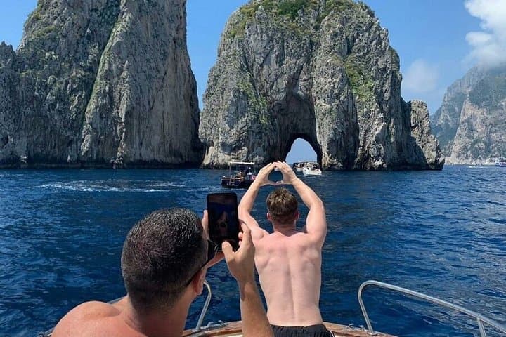 Shared Capri Boat Tour from Vico Equense