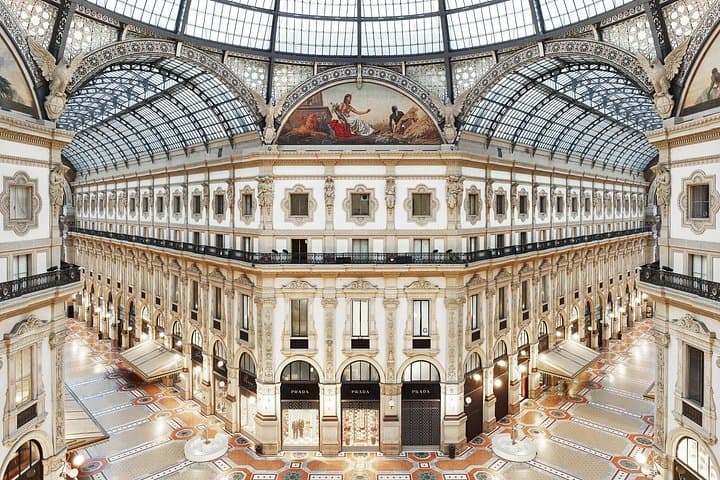 view from Galleria V.E