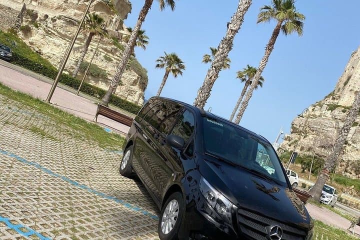 airport transfer from Tropea to Lamezia airport train station