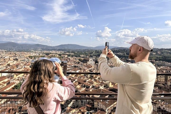 360° views over Florence - the unforgettable moment after the climb
