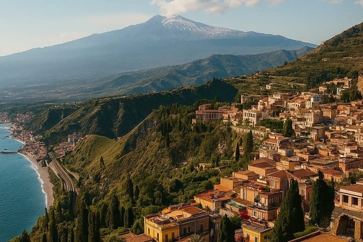 Private Etna & Taormina Day Tour from Palermo