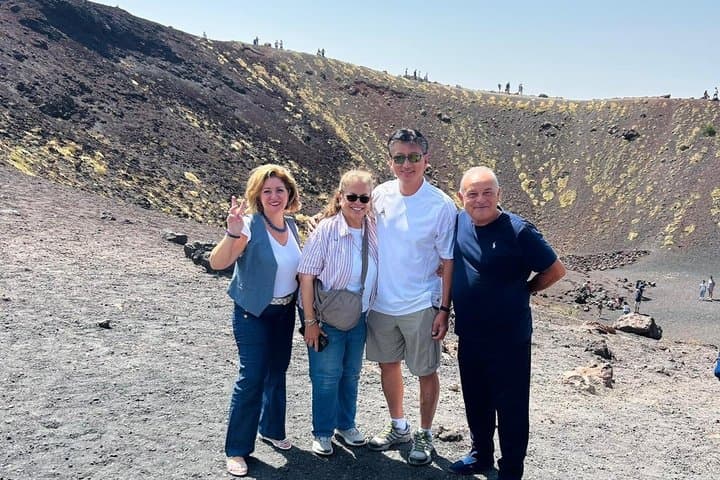 Etna Tour Silvestri Craters Tasting 4 Wines Lunch in the Cellar